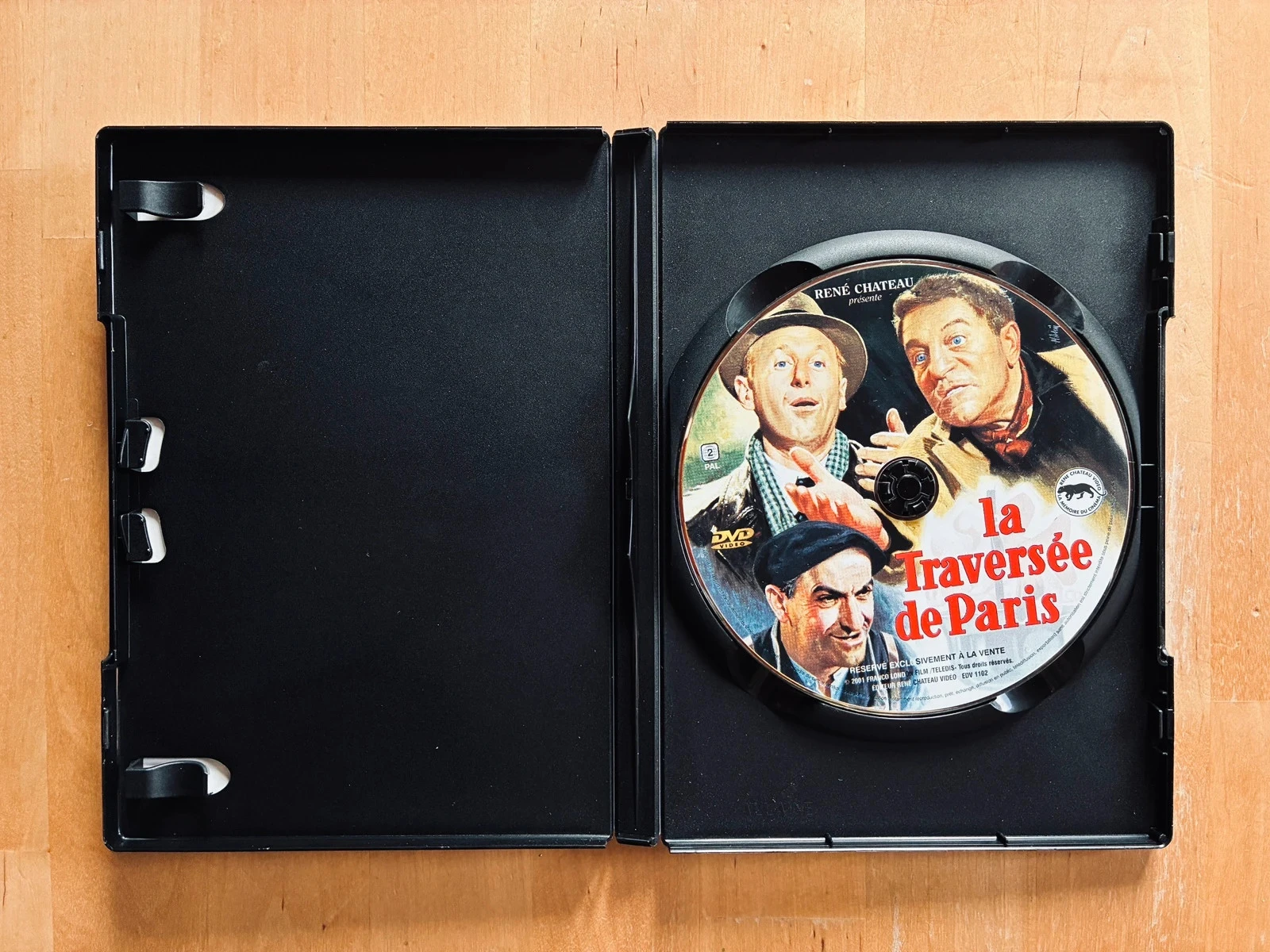 DVD A Travessia de Paris Gabin Bourvil. – photo 2
